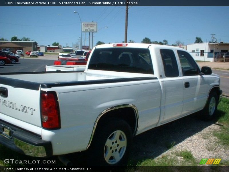 Summit White / Dark Charcoal 2005 Chevrolet Silverado 1500 LS Extended Cab