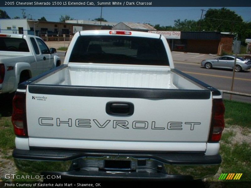 Summit White / Dark Charcoal 2005 Chevrolet Silverado 1500 LS Extended Cab