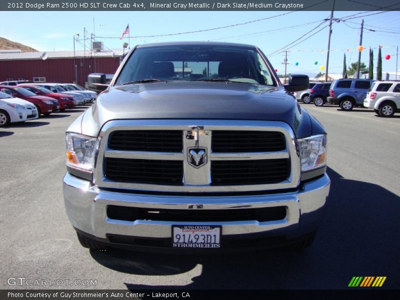 Mineral Gray Metallic / Dark Slate/Medium Graystone 2012 Dodge Ram 2500 HD SLT Crew Cab 4x4