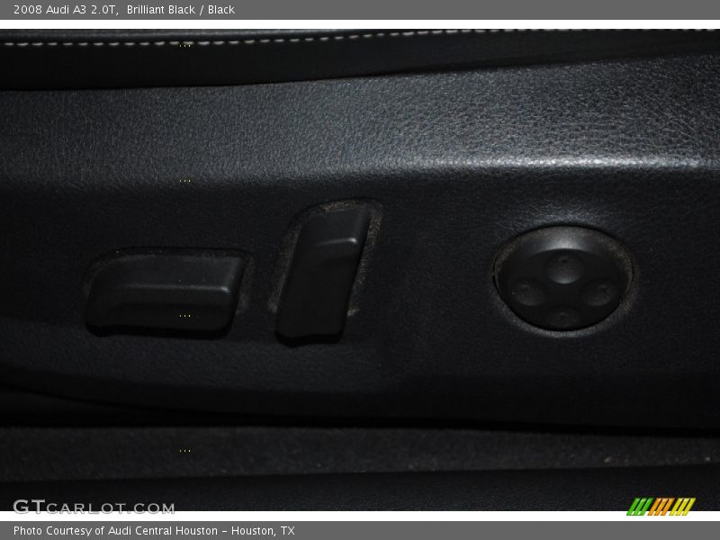Brilliant Black / Black 2008 Audi A3 2.0T