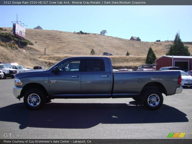 Mineral Gray Metallic / Dark Slate/Medium Graystone 2012 Dodge Ram 2500 HD SLT Crew Cab 4x4