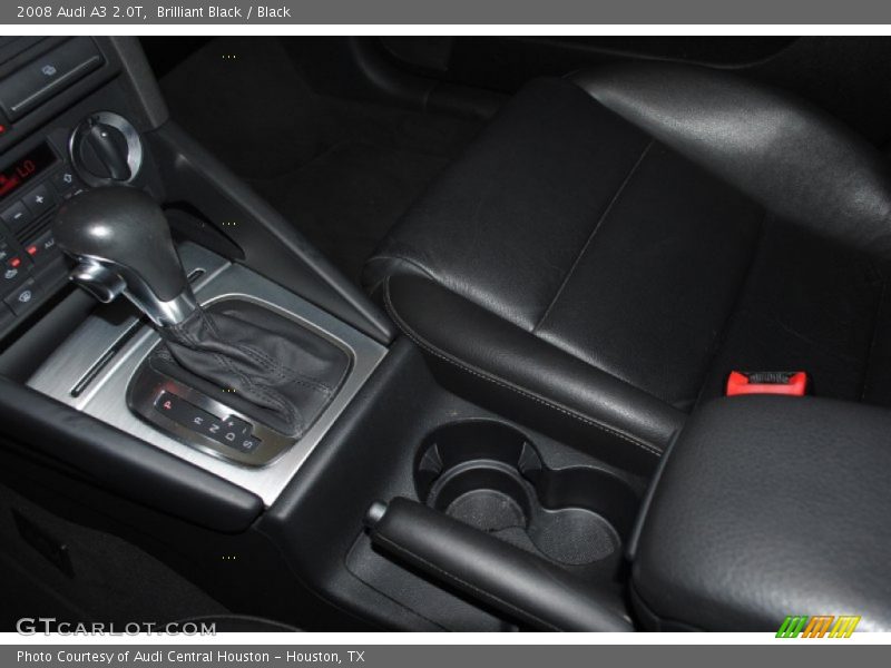 Brilliant Black / Black 2008 Audi A3 2.0T