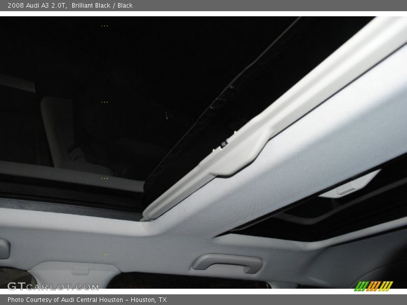 Brilliant Black / Black 2008 Audi A3 2.0T