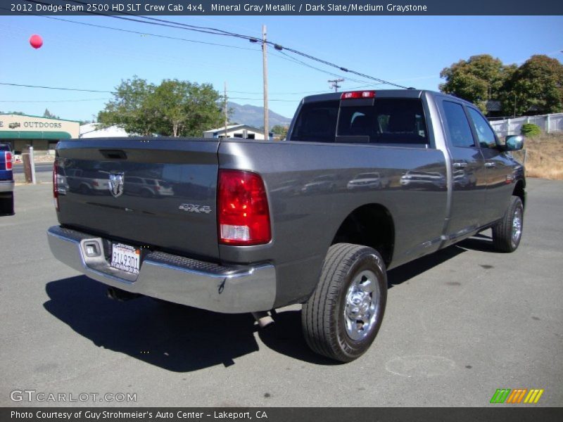 Mineral Gray Metallic / Dark Slate/Medium Graystone 2012 Dodge Ram 2500 HD SLT Crew Cab 4x4