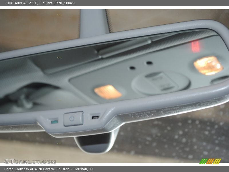 Brilliant Black / Black 2008 Audi A3 2.0T