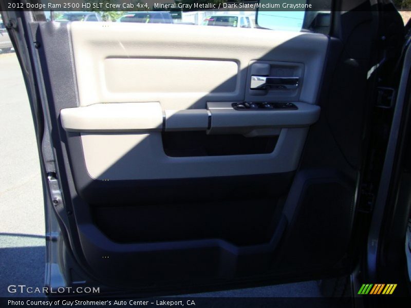 Mineral Gray Metallic / Dark Slate/Medium Graystone 2012 Dodge Ram 2500 HD SLT Crew Cab 4x4