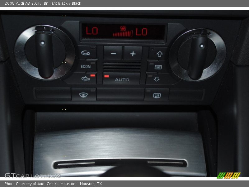 Brilliant Black / Black 2008 Audi A3 2.0T