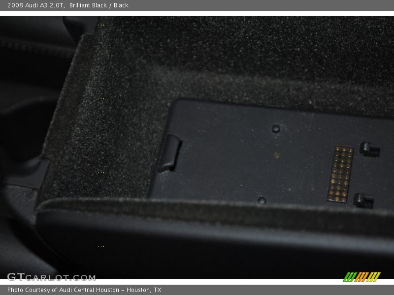 Brilliant Black / Black 2008 Audi A3 2.0T