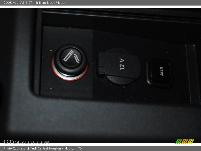 Brilliant Black / Black 2008 Audi A3 2.0T