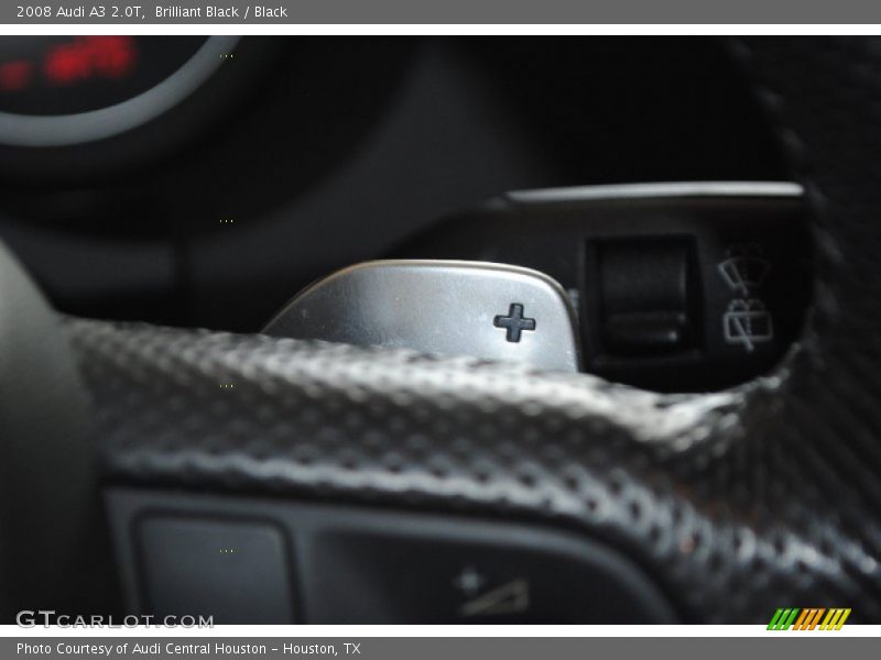 Brilliant Black / Black 2008 Audi A3 2.0T