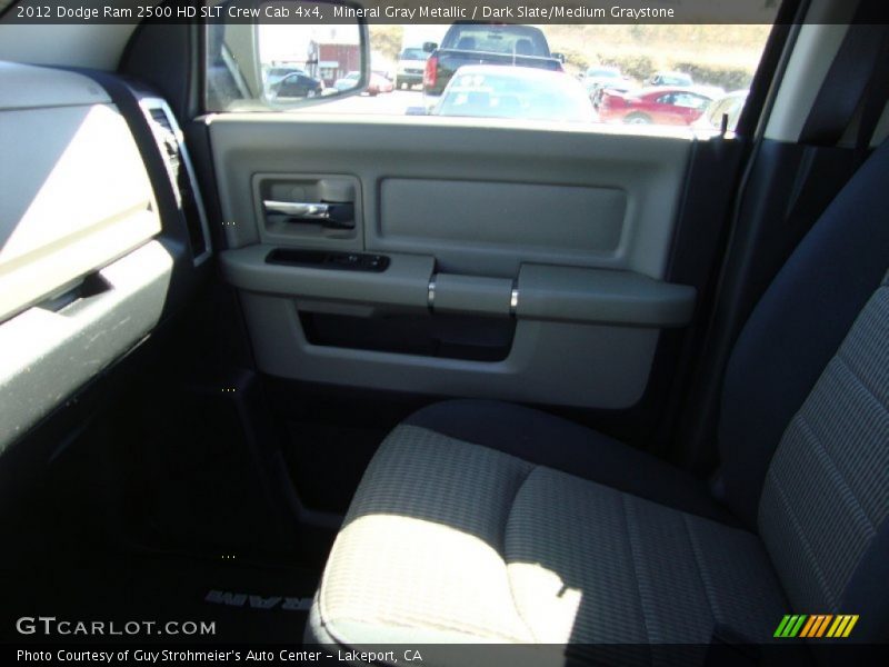 Mineral Gray Metallic / Dark Slate/Medium Graystone 2012 Dodge Ram 2500 HD SLT Crew Cab 4x4