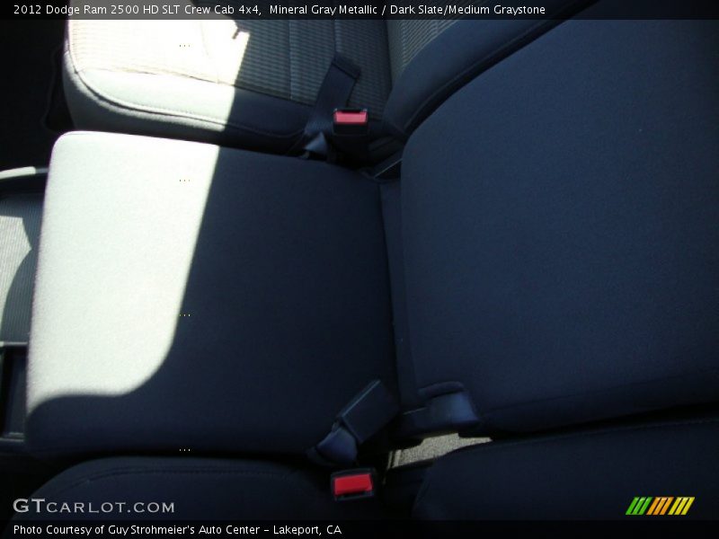 Mineral Gray Metallic / Dark Slate/Medium Graystone 2012 Dodge Ram 2500 HD SLT Crew Cab 4x4