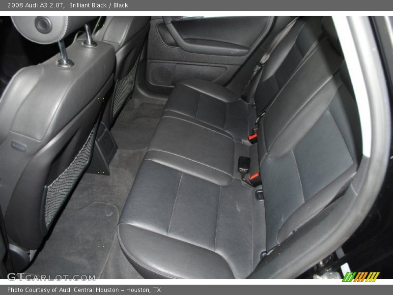 Brilliant Black / Black 2008 Audi A3 2.0T