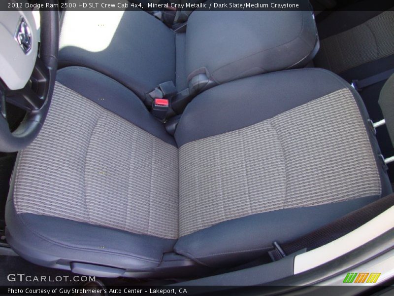 Mineral Gray Metallic / Dark Slate/Medium Graystone 2012 Dodge Ram 2500 HD SLT Crew Cab 4x4