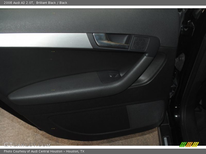 Brilliant Black / Black 2008 Audi A3 2.0T