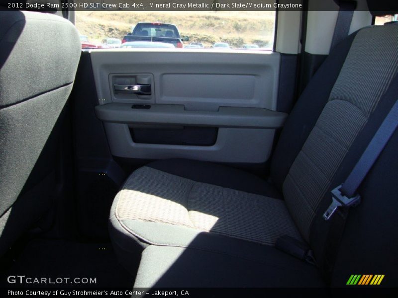 Mineral Gray Metallic / Dark Slate/Medium Graystone 2012 Dodge Ram 2500 HD SLT Crew Cab 4x4
