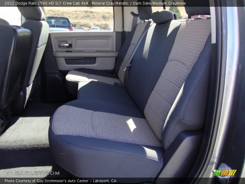 Mineral Gray Metallic / Dark Slate/Medium Graystone 2012 Dodge Ram 2500 HD SLT Crew Cab 4x4