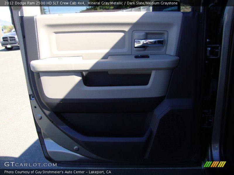 Mineral Gray Metallic / Dark Slate/Medium Graystone 2012 Dodge Ram 2500 HD SLT Crew Cab 4x4