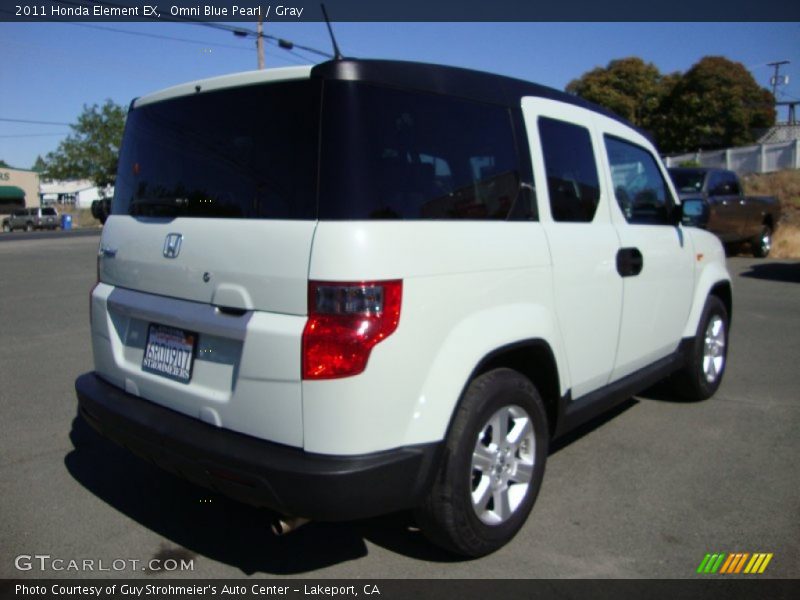Omni Blue Pearl / Gray 2011 Honda Element EX