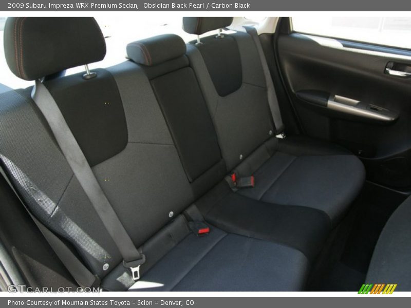 Obsidian Black Pearl / Carbon Black 2009 Subaru Impreza WRX Premium Sedan