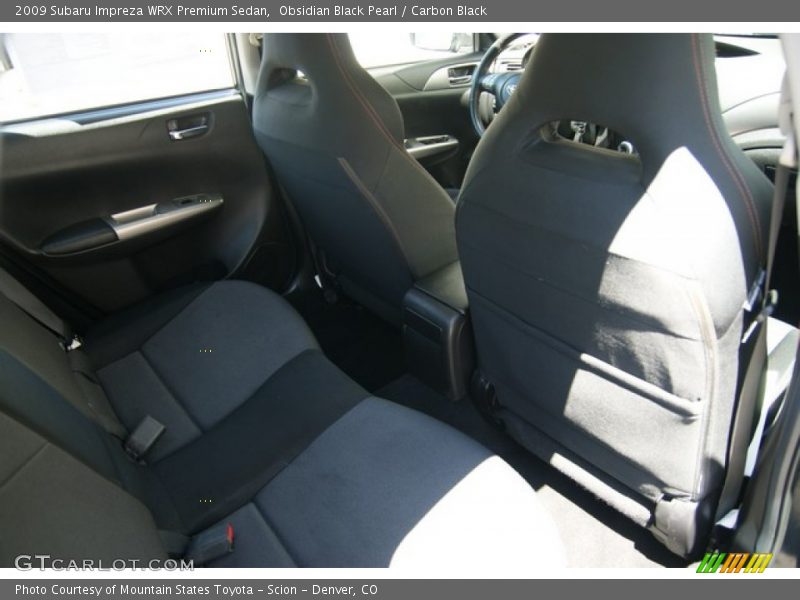 Obsidian Black Pearl / Carbon Black 2009 Subaru Impreza WRX Premium Sedan