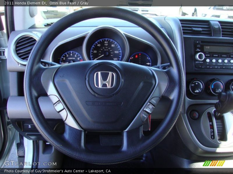 Omni Blue Pearl / Gray 2011 Honda Element EX
