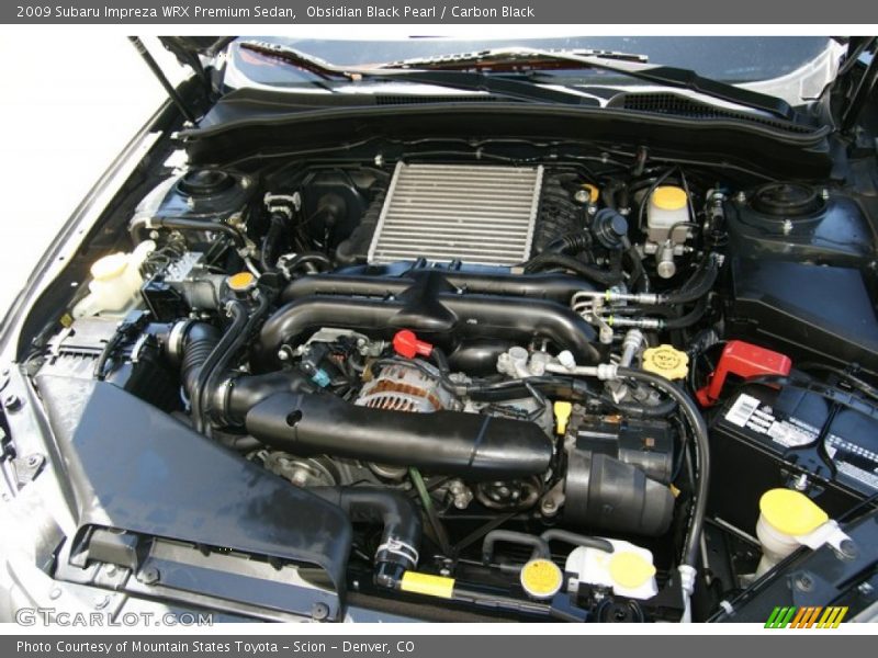 Obsidian Black Pearl / Carbon Black 2009 Subaru Impreza WRX Premium Sedan