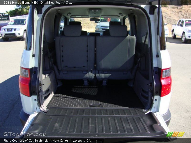 Omni Blue Pearl / Gray 2011 Honda Element EX