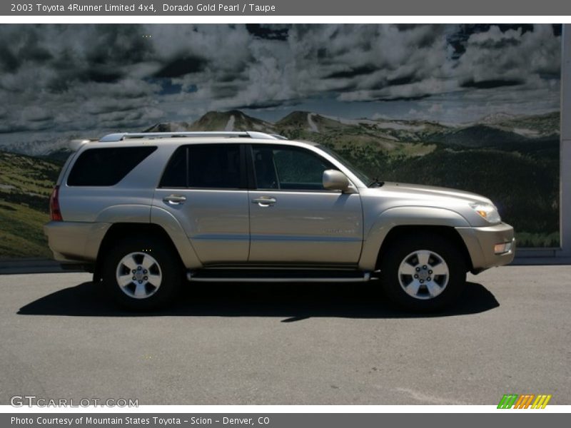 Dorado Gold Pearl / Taupe 2003 Toyota 4Runner Limited 4x4