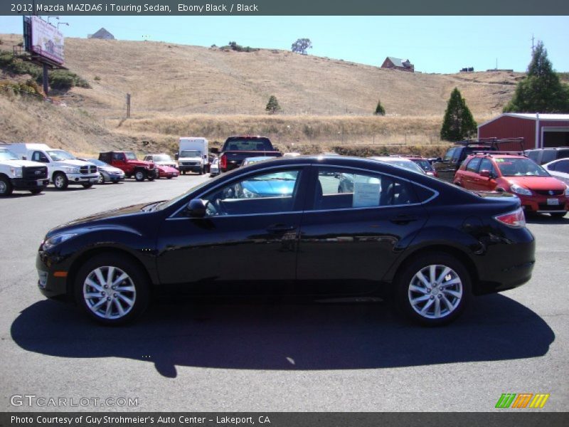 Ebony Black / Black 2012 Mazda MAZDA6 i Touring Sedan