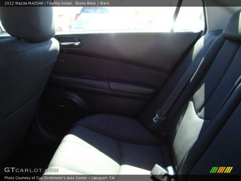 Ebony Black / Black 2012 Mazda MAZDA6 i Touring Sedan