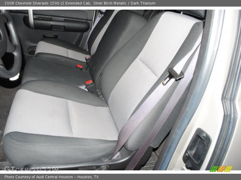 Silver Birch Metallic / Dark Titanium 2008 Chevrolet Silverado 1500 LS Extended Cab