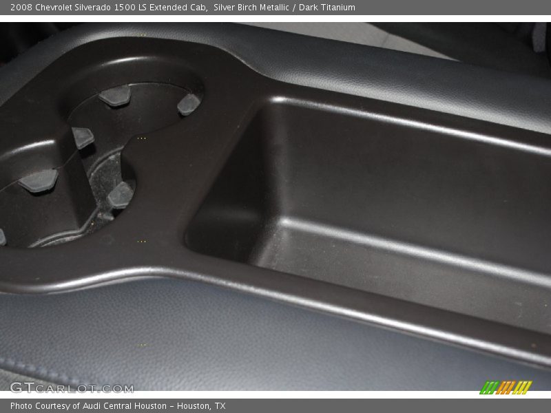 Silver Birch Metallic / Dark Titanium 2008 Chevrolet Silverado 1500 LS Extended Cab