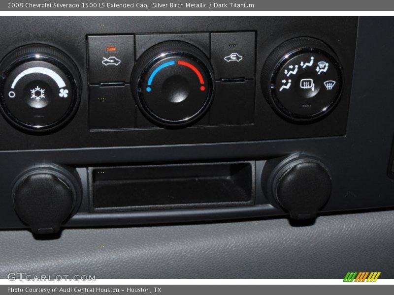 Silver Birch Metallic / Dark Titanium 2008 Chevrolet Silverado 1500 LS Extended Cab