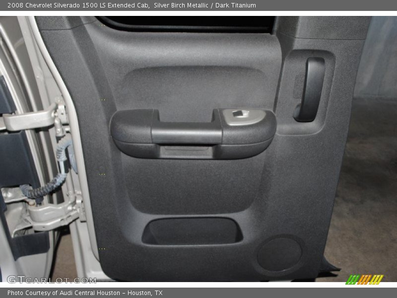 Silver Birch Metallic / Dark Titanium 2008 Chevrolet Silverado 1500 LS Extended Cab