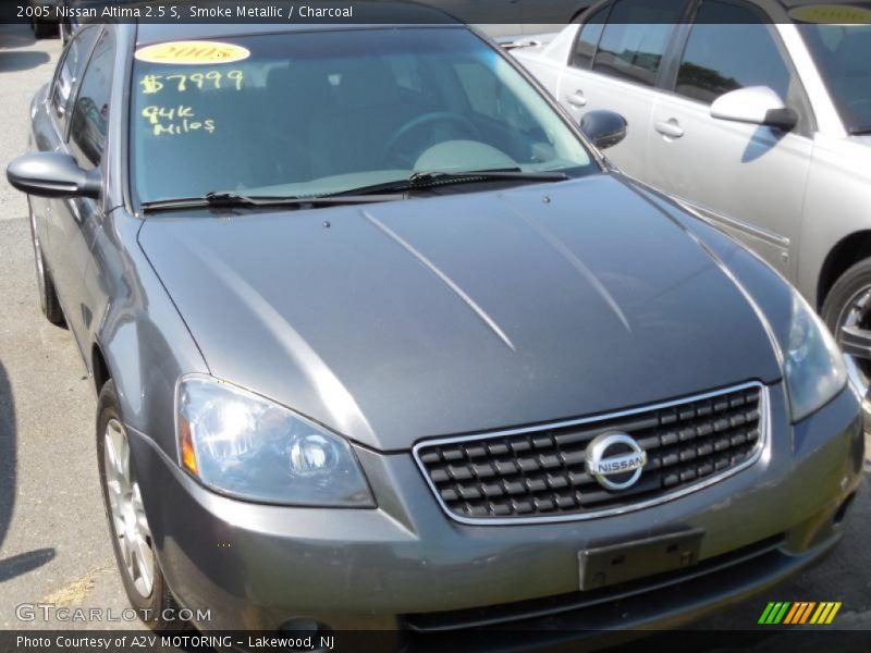 Smoke Metallic / Charcoal 2005 Nissan Altima 2.5 S