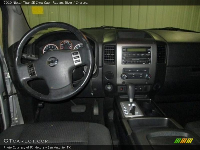 Radiant Silver / Charcoal 2010 Nissan Titan SE Crew Cab