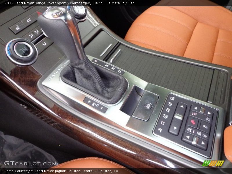 Baltic Blue Metallic / Tan 2013 Land Rover Range Rover Sport Supercharged