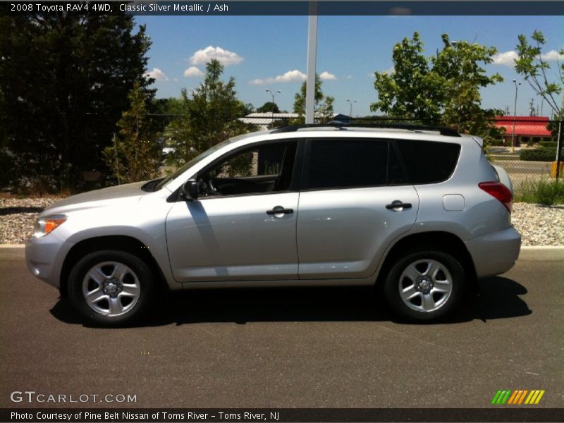 Classic Silver Metallic / Ash 2008 Toyota RAV4 4WD