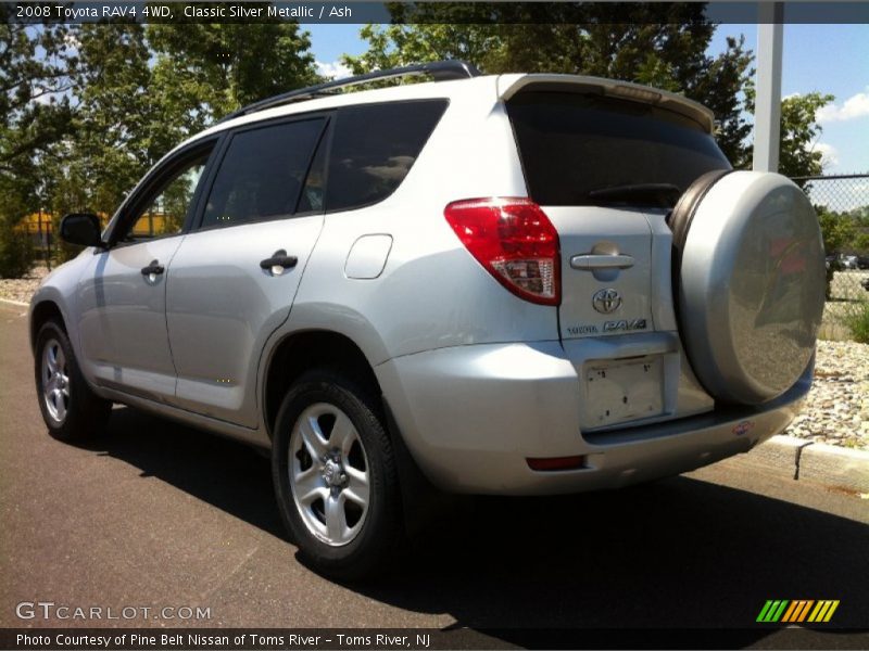 Classic Silver Metallic / Ash 2008 Toyota RAV4 4WD