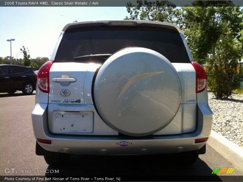 Classic Silver Metallic / Ash 2008 Toyota RAV4 4WD