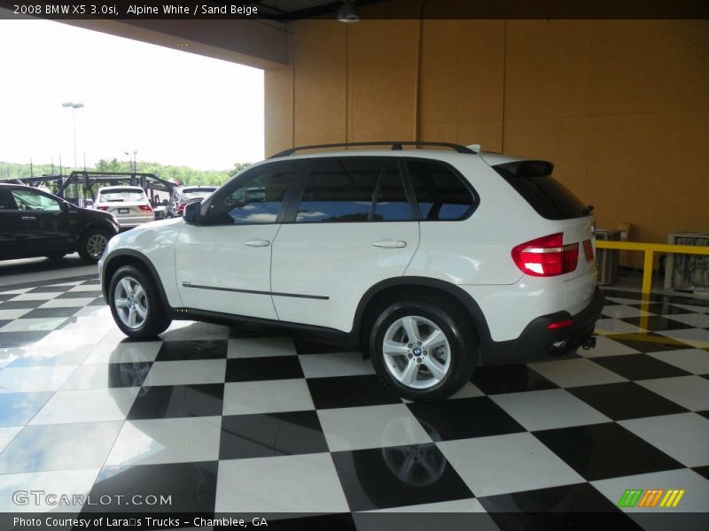 Alpine White / Sand Beige 2008 BMW X5 3.0si