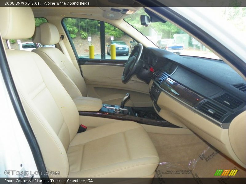 Alpine White / Sand Beige 2008 BMW X5 3.0si