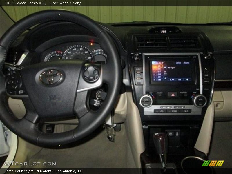 Super White / Ivory 2012 Toyota Camry XLE