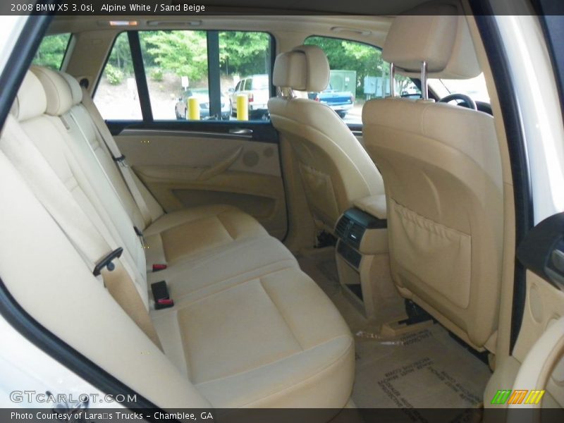 Alpine White / Sand Beige 2008 BMW X5 3.0si