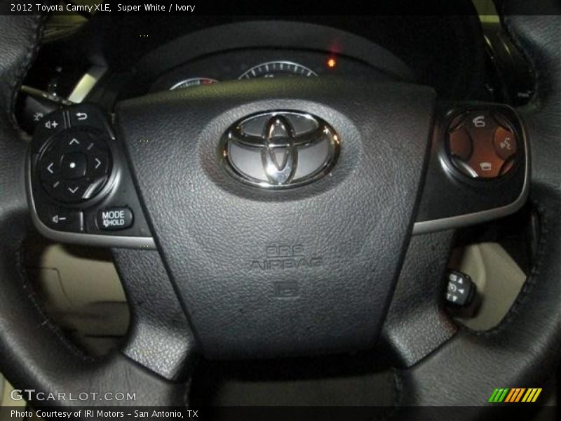 Super White / Ivory 2012 Toyota Camry XLE