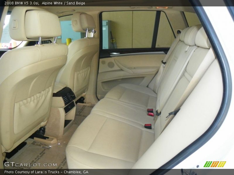 Alpine White / Sand Beige 2008 BMW X5 3.0si