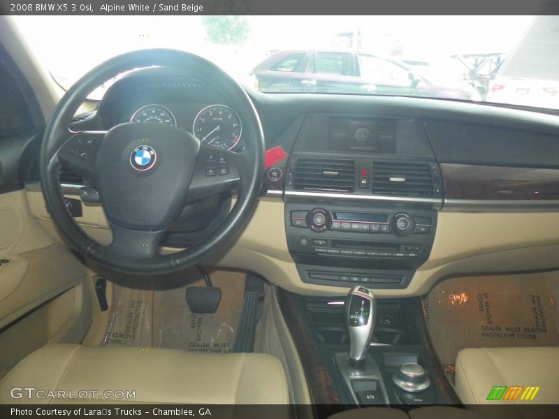 Alpine White / Sand Beige 2008 BMW X5 3.0si