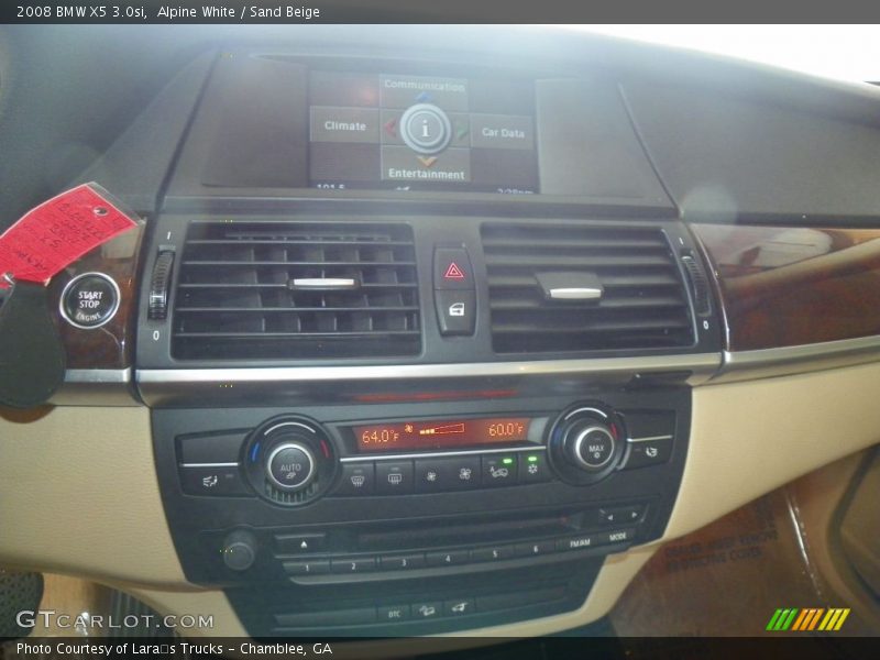 Alpine White / Sand Beige 2008 BMW X5 3.0si