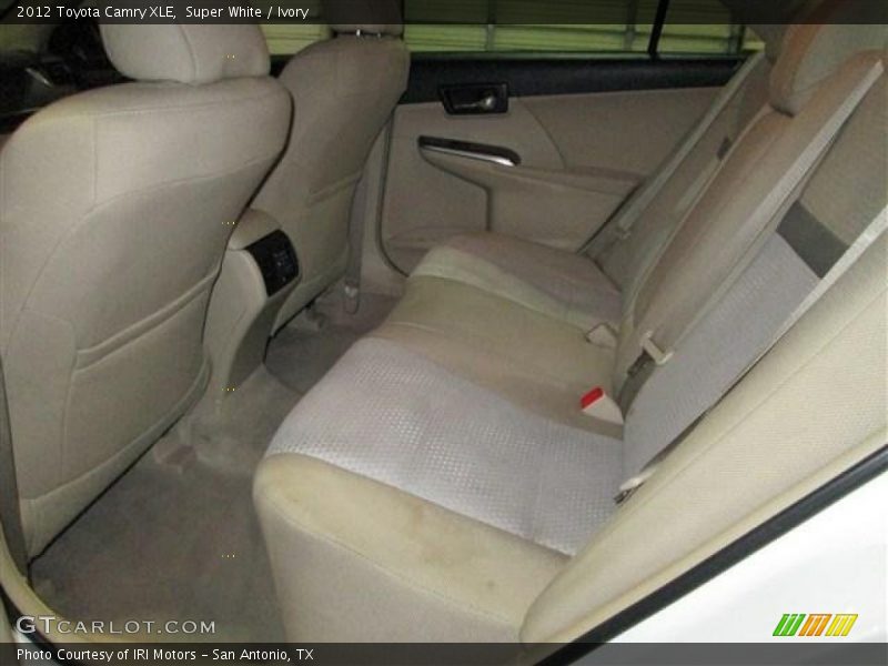 Super White / Ivory 2012 Toyota Camry XLE